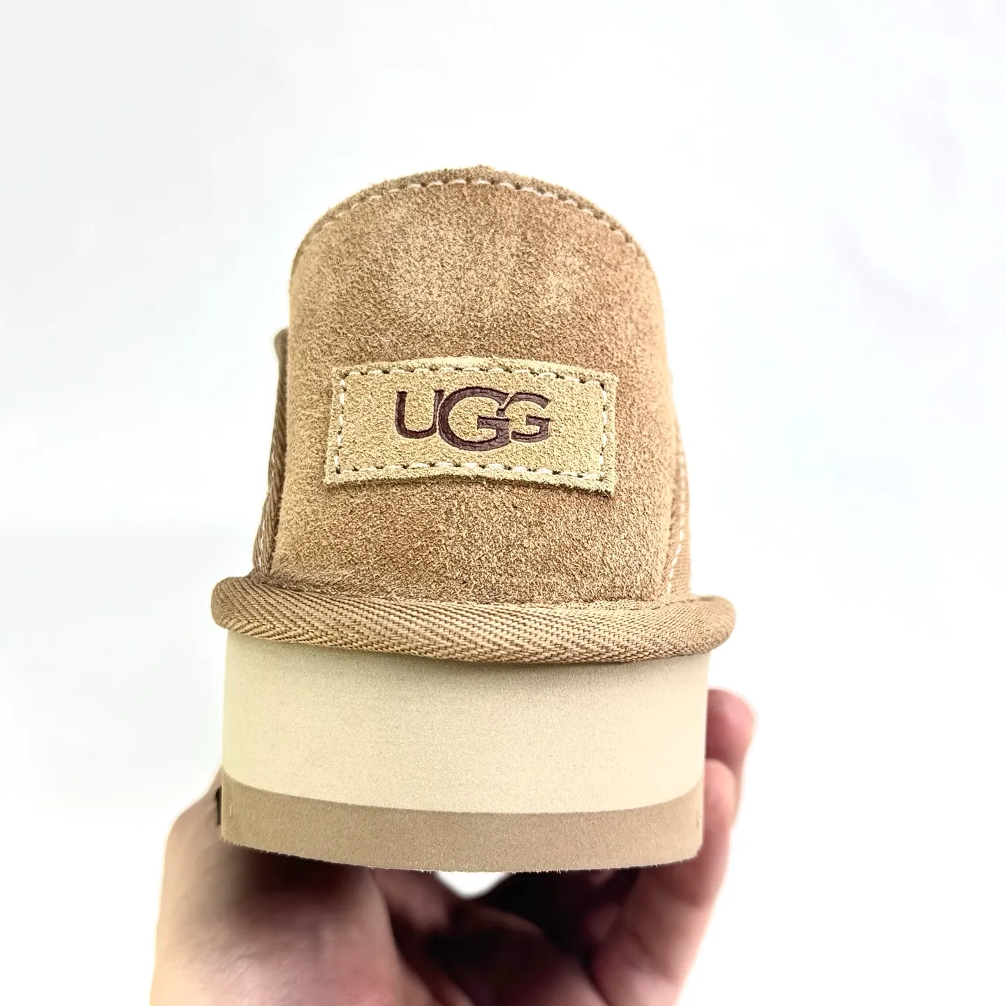 Local 💰480 supports delivery platform operation! Ugg men's slip-on series, cow suede surface with wool lining, warm and comfortable, easy to put on and take off# Size: 39 40 41 42 43 44 45#